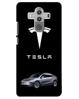 Чехол для Huawei Mate 10 Pro с картинкой «Tesla Model Y»
