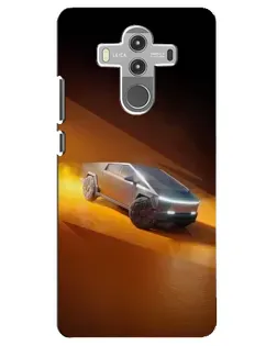 Чехол для Huawei Mate 10 Pro с картинкой «Cybertruck в пустыне»
