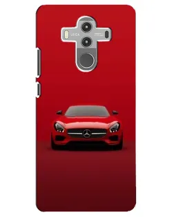 Чехол для Huawei Mate 10 Pro с картинкой «Красный Mercedes AMG»