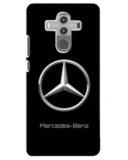 Чехол для Huawei Mate 10 Pro с картинкой «Mercedes Silver Logo»