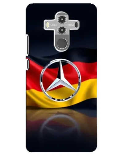 Чехол для Huawei Mate 10 Pro с картинкой «Mercedes — флаг Германии»