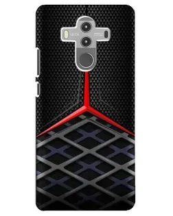 Чехол для Huawei Mate 10 Pro с картинкой «Mercedes Carbon Grid»