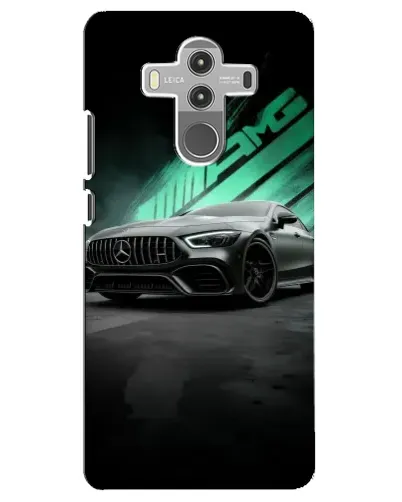 Чехол для Huawei Mate 10 Pro с картинкой «Темный Mercedes AMG»