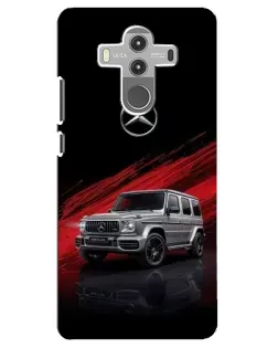 Чехол для Huawei Mate 10 Pro с картинкой «Mercedes G-Class красный»