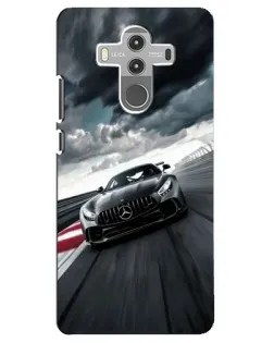 Чехол для Huawei Mate 10 Pro с картинкой «Гоночный Mercedes AMG»