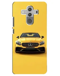 Чехол для Huawei Mate 10 Pro с картинкой «Желтый Mercedes GT»