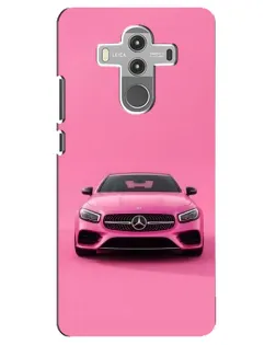 Чехол для Huawei Mate 10 Pro с картинкой «Розовый Mercedes AMG»