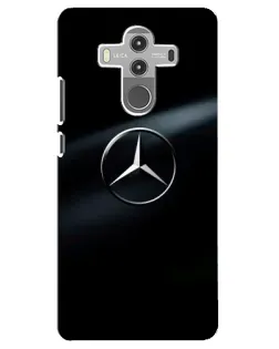 Чехол для Huawei Mate 10 Pro с картинкой «Mercedes на металле»