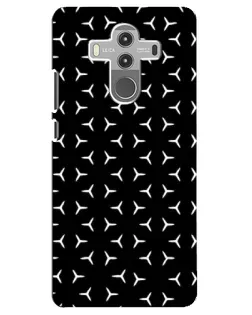 Чехол для Huawei Mate 10 Pro с картинкой «Mercedes паттерн звезд»