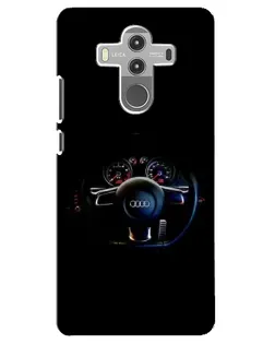 Чохол для Huawei Mate 10 Pro з картинкою «Салон Audi — кермо»