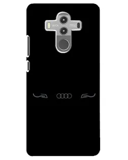 Чехол для Huawei Mate 10 Pro с картинкой «Audi — световой подпись» Чехол для Huawei Mate 10 Pro с картинкой «Audi — световой подпись»