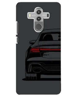 Чехол для Huawei Mate 10 Pro с картинкой «Задняя часть Audi — арт»