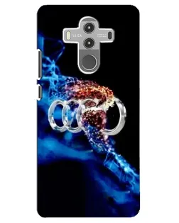 Чехол для Huawei Mate 10 Pro с картинкой «Энергия лого Audi»