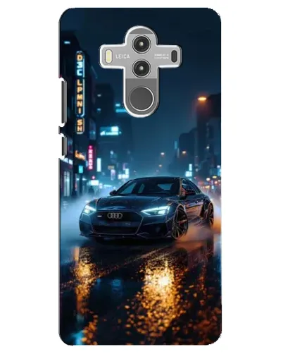 Чехол для Huawei Mate 10 Pro с картинкой «Ночной город и Audi» Чехол для Huawei Mate 10 Pro с картинкой «Ночной город и Audi»