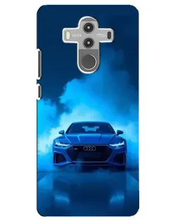 Чехол для Huawei Mate 10 Pro с картинкой «Audi — голубая энергия»