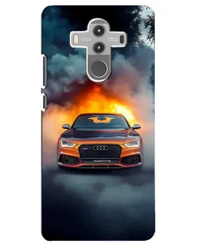 Чехол для Huawei Mate 10 Pro с картинкой «Audi в огненном дыму» Чехол для Huawei Mate 10 Pro с картинкой «Audi в огненном дыму»
