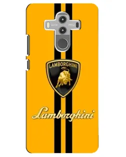 Чохол для Huawei Mate 10 Pro з картинкою «Lamborghini Stripe жовтий»