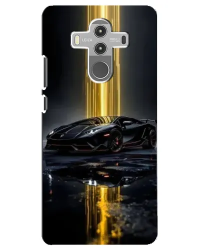 Чехол для Huawei Mate 10 Pro с картинкой «Ночной Lamborghini драйв»