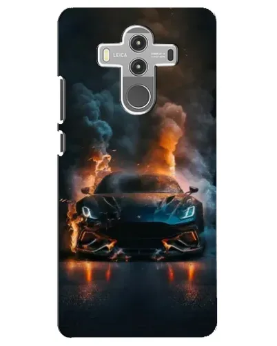 Чехол для Huawei Mate 10 Pro с картинкой «Lamborghini дымная эстетика»