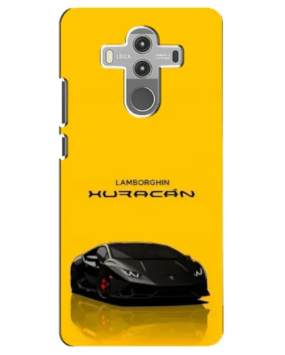Чехол для Huawei Mate 10 Pro с картинкой «Lamborghini Huracan черный»