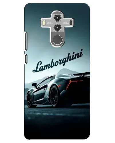 Чехол для Huawei Mate 10 Pro с картинкой «Классическая надпись Lamborghini»