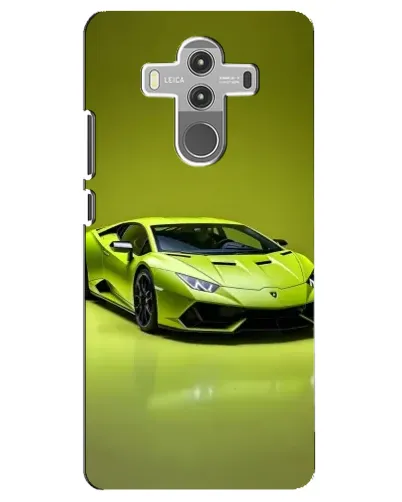 Чехол для Huawei Mate 10 Pro с картинкой «Салатовый Lamborghini Huracan»