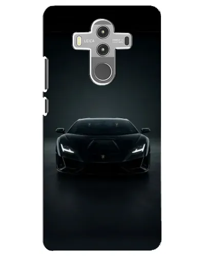 Чехол для Huawei Mate 10 Pro с картинкой «Черный Lamborghini Aventador»