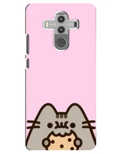 Чохол для Huawei Mate 10 Pro з картинкою «Pusheen та печиво»