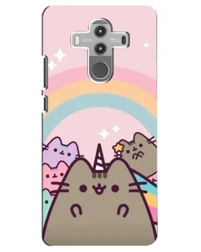 Чехол для Huawei Mate 10 Pro с картинкой «Единорог Pusheen»