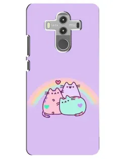 Чехол для Huawei Mate 10 Pro с картинкой «Радужные Пушины»