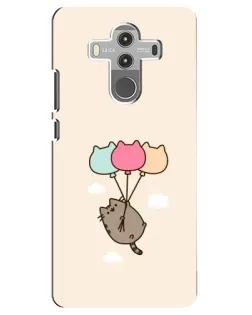 Чехол для Huawei Mate 10 Pro с картинкой «Пушин на шариках»
