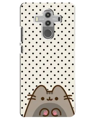 Чехол для Huawei Mate 10 Pro с картинкой «Пушин в горошек»