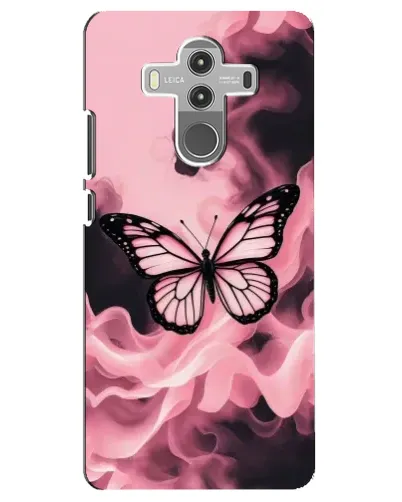Чехол для Huawei Mate 10 Pro с картинкой «Бабочка в дыму»
