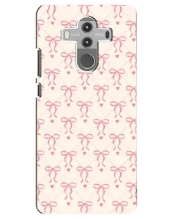 Чехол для Huawei Mate 10 Pro с картинкой «Розовые бантики Coquette»