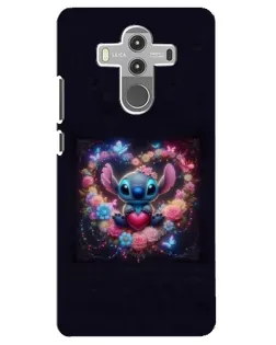Чохол для Huawei Mate 10 Pro з картинкою «Stitch у квітах»