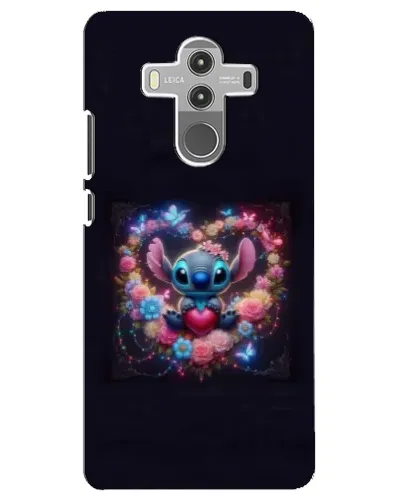 Чехол для Huawei Mate 10 Pro с картинкой «Stitch в цветах»