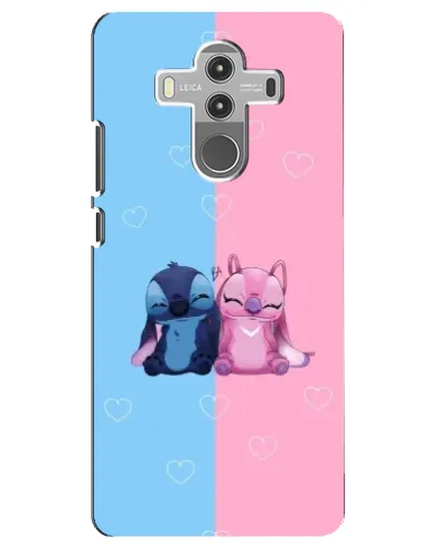 Чехол для Huawei Mate 10 Pro с картинкой «Stitch и Angel Love»
