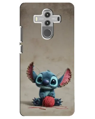 Чехол для Huawei Mate 10 Pro с картинкой «Стич на коричневом фоне»