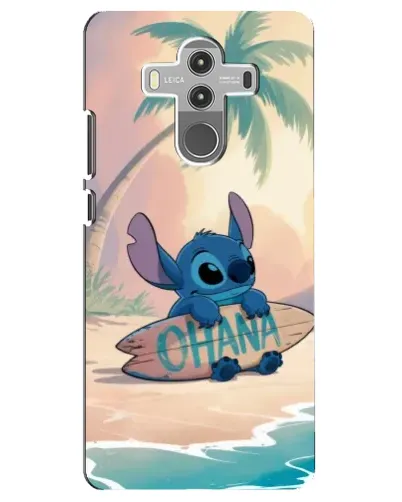 Чехол для Huawei Mate 10 Pro с картинкой «Стич на серфе»
