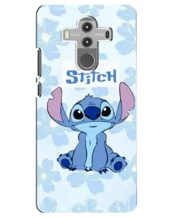 Чохол для Huawei Mate 10 Pro з картинкою «Stitch серед квітів»