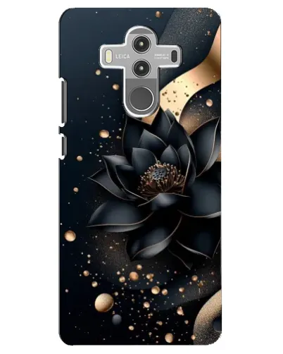 Чехол для Huawei Mate 10 Pro с картинкой «Черный лотос» Чехол для Huawei Mate 10 Pro с картинкой «Черный лотос»