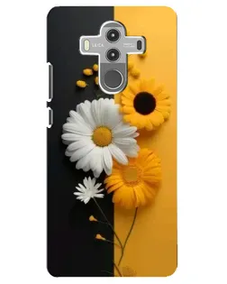 Чехол для Huawei Mate 10 Pro с картинкой «Подсолнух и ромашка» Чехол для Huawei Mate 10 Pro с картинкой «Подсолнух и ромашка»