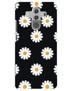 Чехол для Huawei Mate 10 Pro с картинкой «Ромашки на черном» Чехол для Huawei Mate 10 Pro с картинкой «Ромашки на черном»