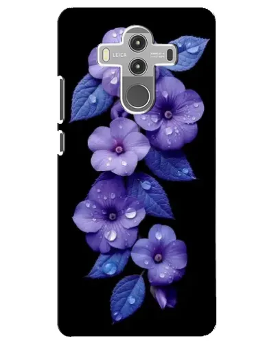 Чехол для Huawei Mate 10 Pro с картинкой «Фиолетовые цветы с росою» Чехол для Huawei Mate 10 Pro с картинкой «Фиолетовые цветы с росою»