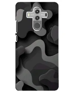 Чехол для Huawei Mate 10 Pro с картинкой «Темный абстрактный камуфляж»