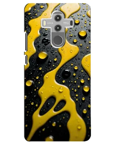 Чехол для Huawei Mate 10 Pro с картинкой «Жидкое желтое золото»