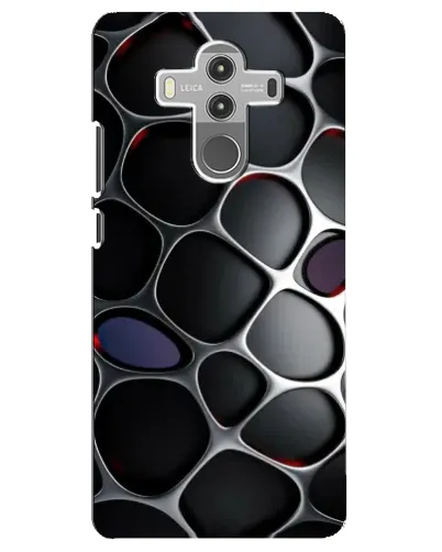 Чехол для Huawei Mate 10 Pro с картинкой «Объемная темная решетка»