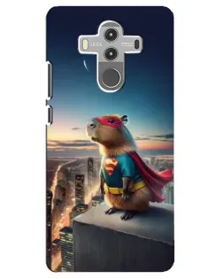 Чехол для Huawei Mate 10 Pro с картинкой «Капи-мен супергерой»