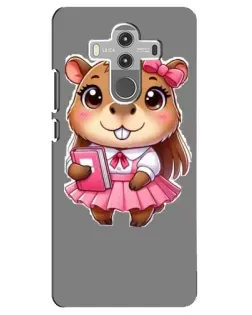 Чехол для Huawei Mate 10 Pro с картинкой «Девочка капибара»