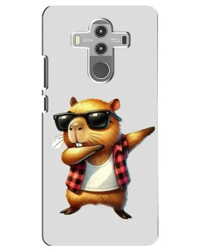 Чехол для Huawei Mate 10 Pro с картинкой «Капибара рэпер даб»